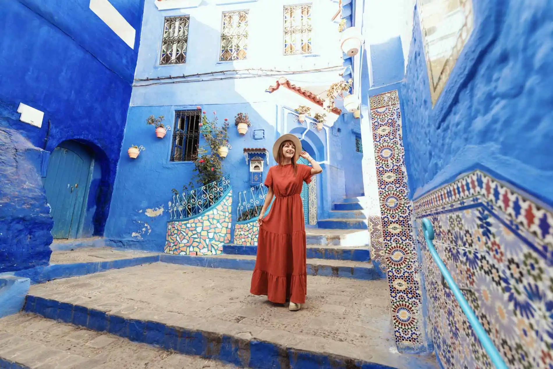 Ultimate 13-Day Morocco Experience – Private Grand Tour, Luxury Riads & Sahara Nights 11 Chefchaouen blue city experience — Luxury Morocco tour