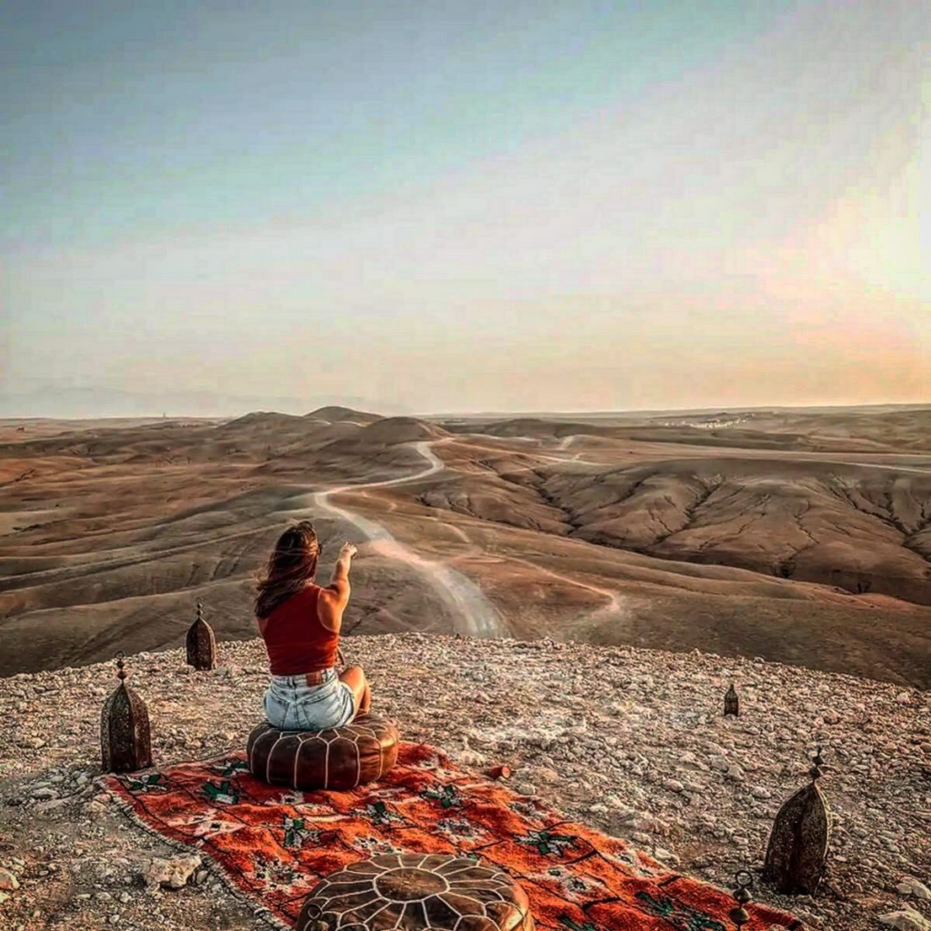 Sunset Camel Ride & Dinner Show in Agafay