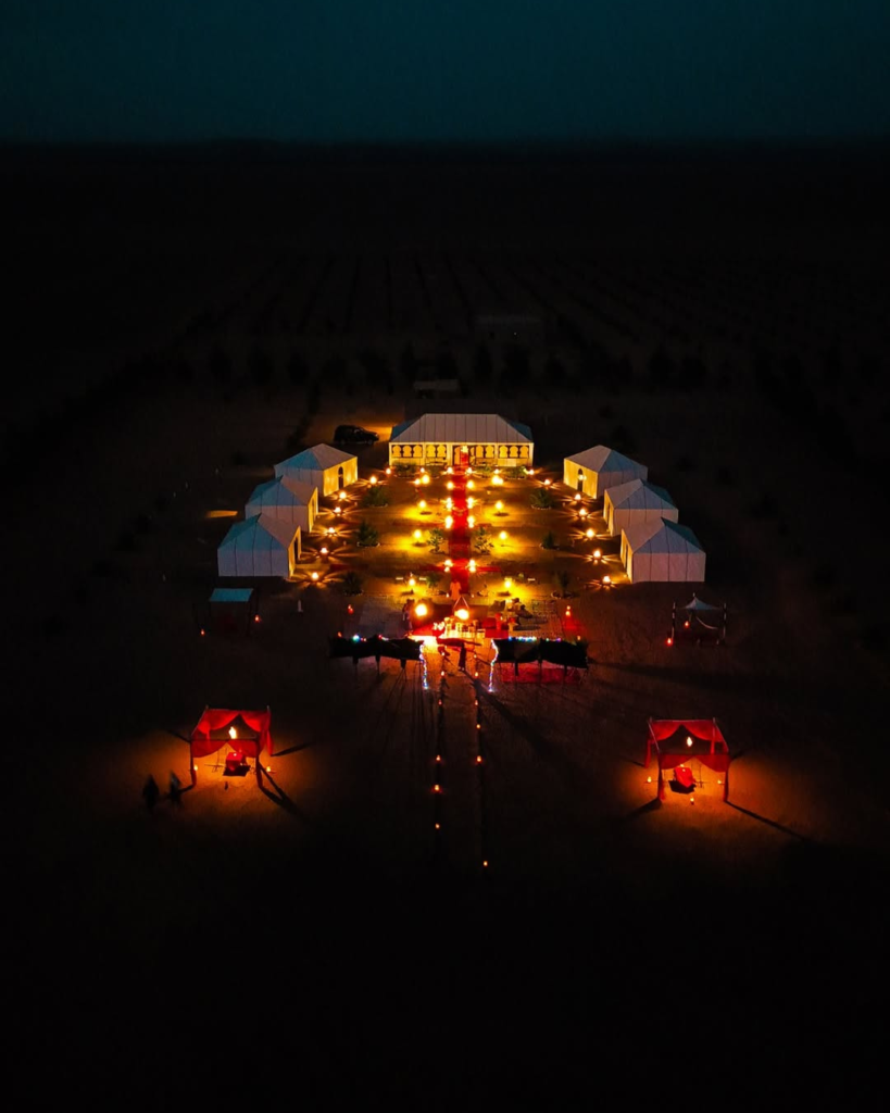 Golden-sunrise-over-Erg-Chebbi-dunes-in-Merzouga-morning-of-Day-3-on-luxury-Sahara-tour-from-Marrakech