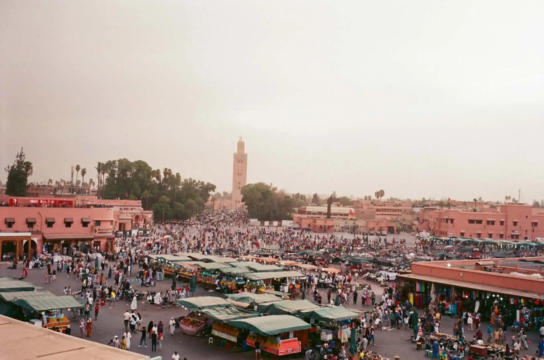 Place Djemaa el-Fna UNESCO Marché nocturne de Marrakech