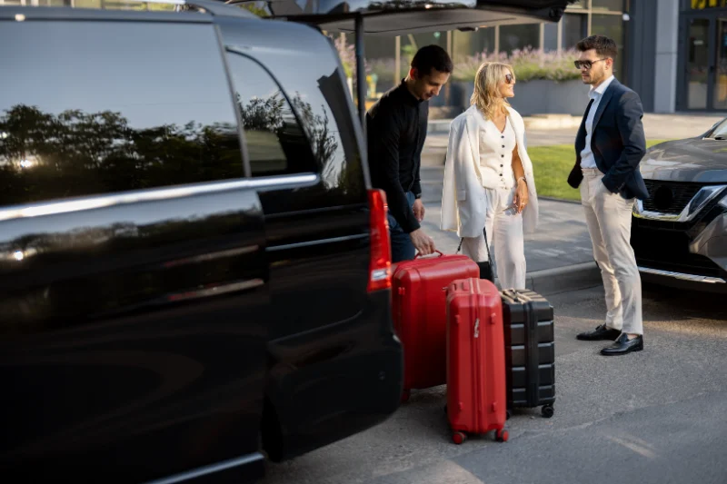 Private luxury vehicle with chauffeur in Morocco